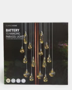 15 Hanging Parasol Lights