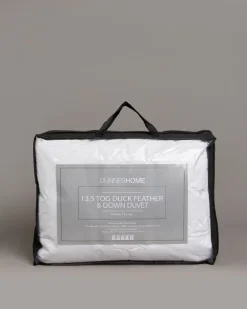 13.5 Tog Duck Feather And Down Duvet - Single
