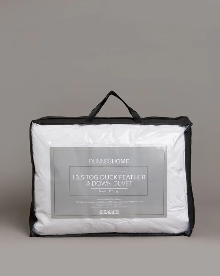 13.5 Tog Duck Feather And Down Duvet - King