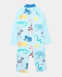 Animal All-Over Print Unitard Set (0 Months-5 Years)
