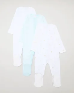 Animal Baby Sleepsuit - Pack Of 3 (Newborn-23 Months)