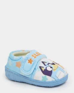 Baby Blue Bluey Slippers (Size 5 Infant-10)
