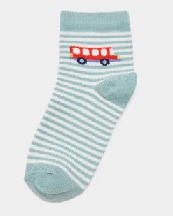 Baby Boys Design Socks - Pack Of 5
