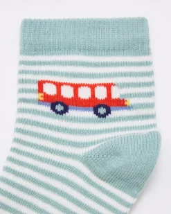Baby Boys Design Socks - Pack Of 5