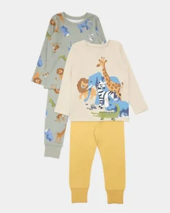 Baby Boys Pyjamas - Pack Of 2 (6 Months-4 Years)