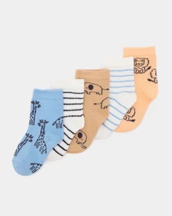 Baby Boys Socks - Pack Of 5