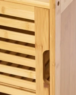 Bamboo Bathroom Storage Cabinet