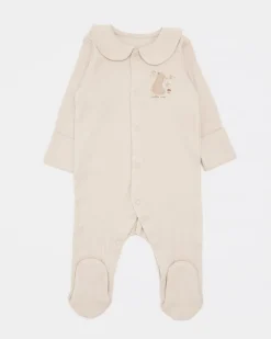 Bear And Bee Sleepsuit - Pack Of 2 (Newborn-12 Months)