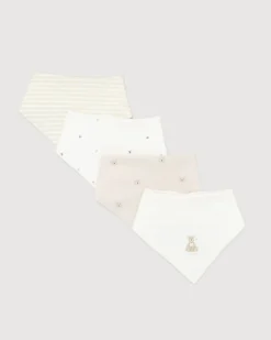 Bear Bandana Bib - Pack Of 4