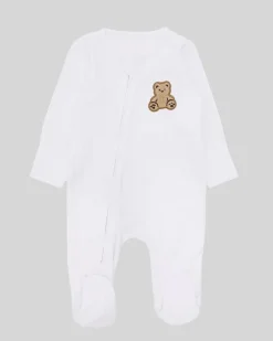 Bear Motif Two-Way Zip Sleepsuit (Newborn-12 Months)
