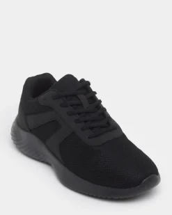 Black Sporty Trainers