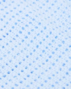 Blue Cellular Blanket