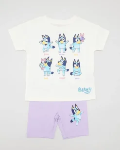 Bluey Shorts Set (18 Months-6 Years)