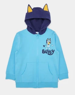 Bluey Zip Through Hoodie (18 Months-6 Years)