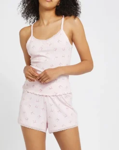 Bow Cami Short Pyjama Set