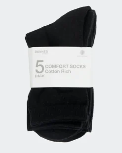 Boys Comfort Socks - Pack Of 5