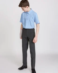 Boys Slim Leg Trousers