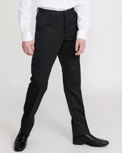 Boys Stretch Slim Leg Trousers (3-17 Years)