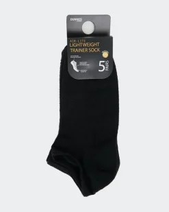 Breathable Trainer Socks - Pack Of 5