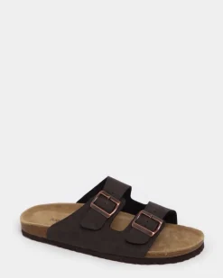 Buckle Footbed Sandals