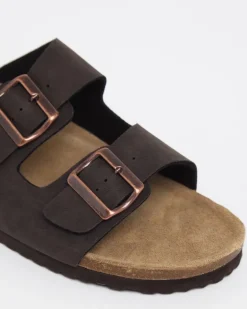 Buckle Footbed Sandals