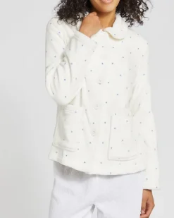 Button Bed Jacket
