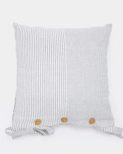 Button Stripe Seat Pad