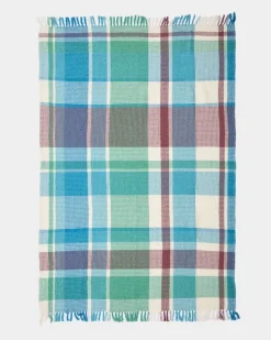 Carolyn Donnelly Eclectic Check Waffle Throw