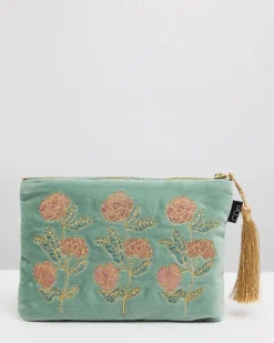 Carolyn Donnelly Eclectic Embroidered Purse