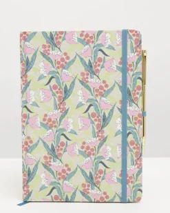 Carolyn Donnelly Eclectic Printed Notebook With Pen