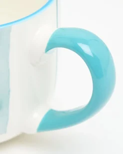 Carolyn Donnelly Eclectic Floral Stripe Mug