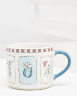 Carolyn Donnelly Eclectic Floral Sketch Mug