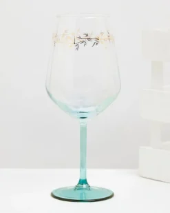 Carolyn Donnelly Eclectic Printed Wine Glass