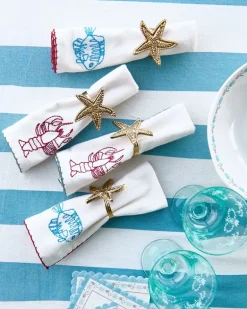 Carolyn Donnelly Eclectic Sea Napkin - Pack Of 2