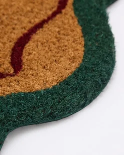 Carolyn Donnelly Eclectic Scalloped Doormat