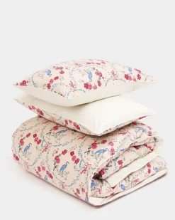 Carolyn Donnelly Eclectic Bird Print Duvet Set