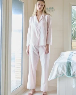 Carolyn Donnelly Eclectic Embroidered Pyjamas Set
