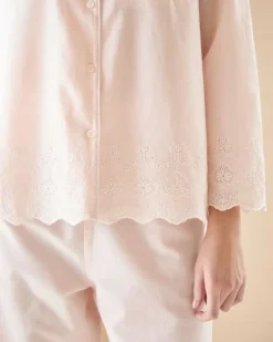 Carolyn Donnelly Eclectic Embroidered Pyjamas Set