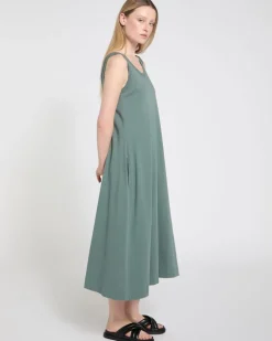 Carolyn Donnelly The Edit Khaki Jersey Singlet Dress