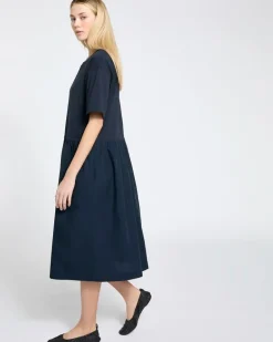 Carolyn Donnelly The Edit Cotton Hem Jersey Dress