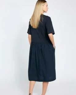 Carolyn Donnelly The Edit Cotton Hem Jersey Dress