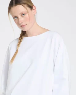 Carolyn Donnelly The Edit White Sweatshirt
