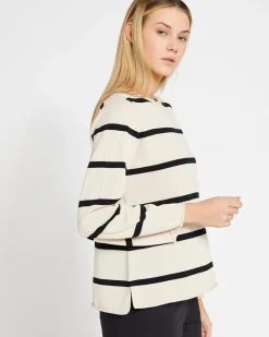 Carolyn Donnelly The Edit Cotton Stripe Jumper