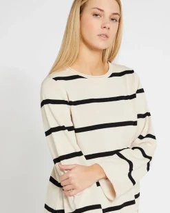 Carolyn Donnelly The Edit Cotton Stripe Jumper