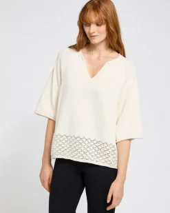 Carolyn Donnelly The Edit Hem Detail Knit Jumper
