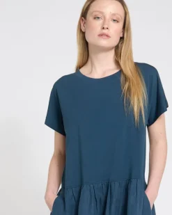 Carolyn Donnelly The Edit Jersey Linen Dress