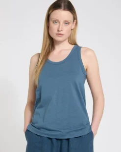 Carolyn Donnelly The Edit 100% Cotton Slub Vest