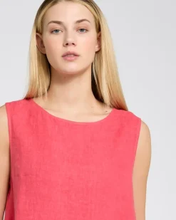 Carolyn Donnelly The Edit Sleeveless Linen Top