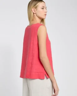 Carolyn Donnelly The Edit Sleeveless Linen Top