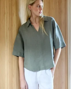 Carolyn Donnelly The Edit Linen Shirt
